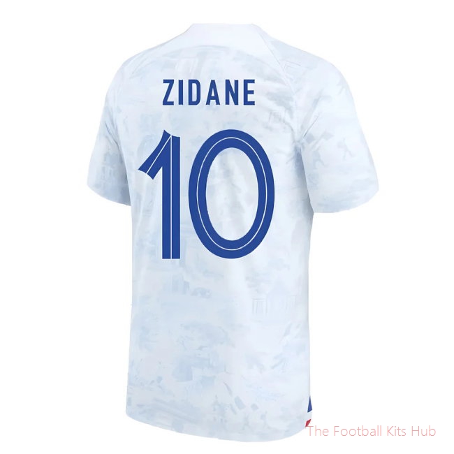 2022-2023 France Away Shirt (ZIDANE 10)-unisoccer store
